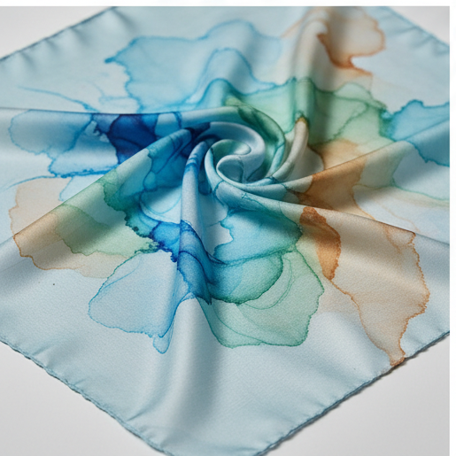 Custom Silk Scarf Printing